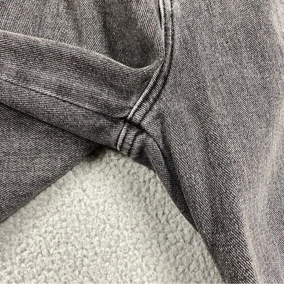 Pacsun Denim Baggy Jogger Womens Size Medium Gray Washed Dance Cargo - Picture 3 of 7